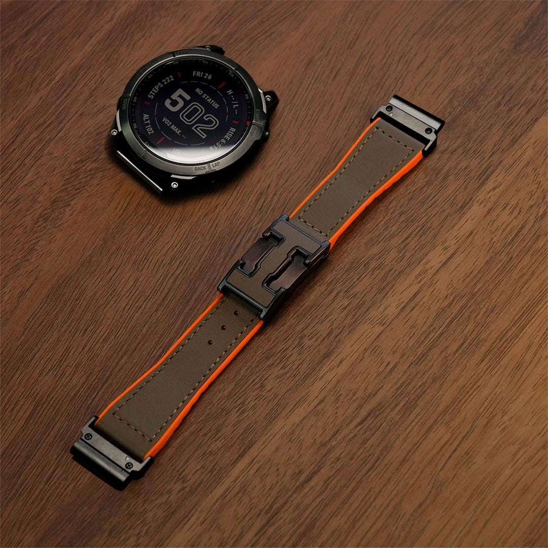 Holiday Nappa Band For Garmin Watch