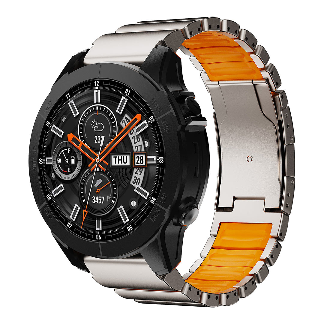 SPACE9-2 TITANIUM FKM BAND For Garmin Watch