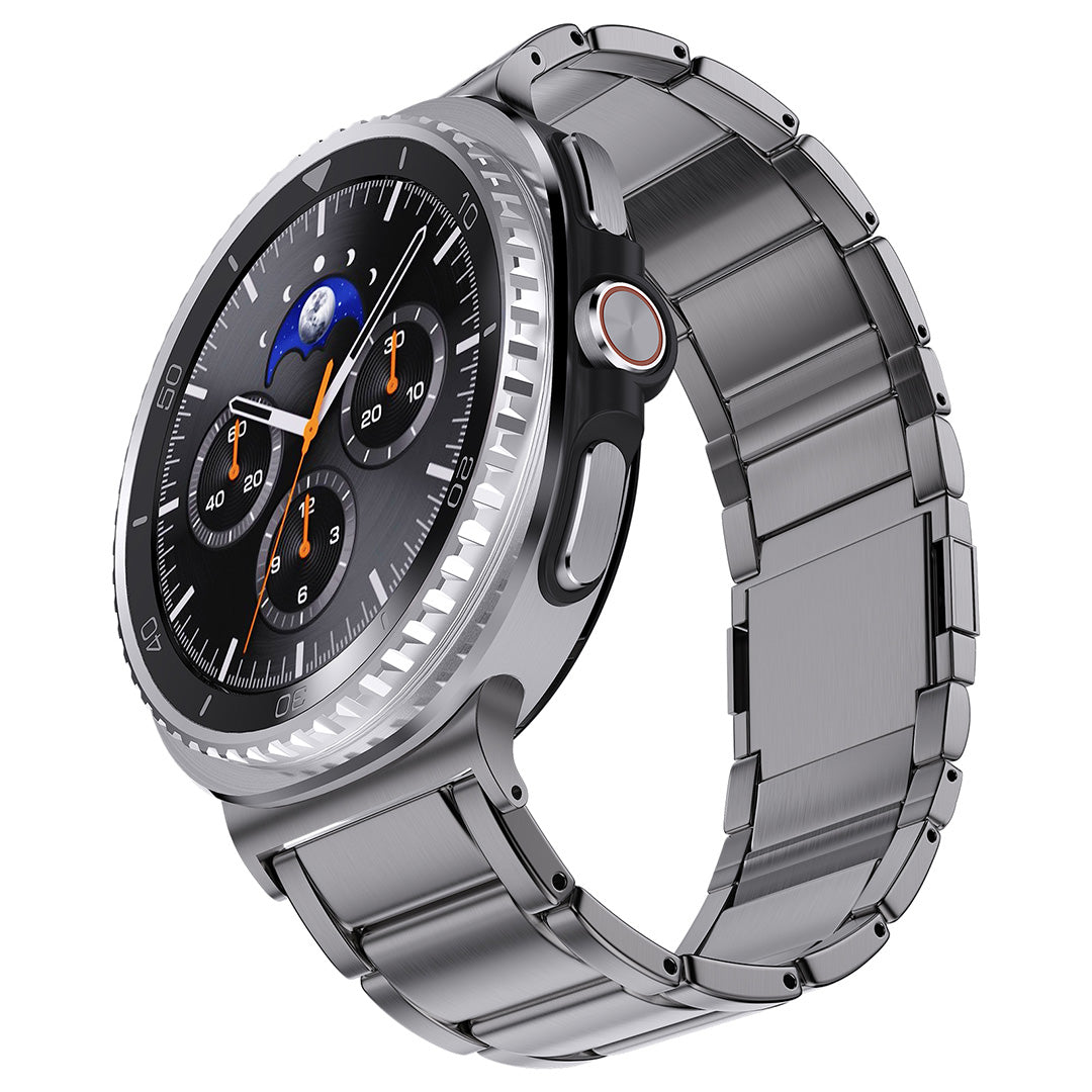 TITANIUM LINK MAGNETIC BAND LUX20 For Galaxy Watch