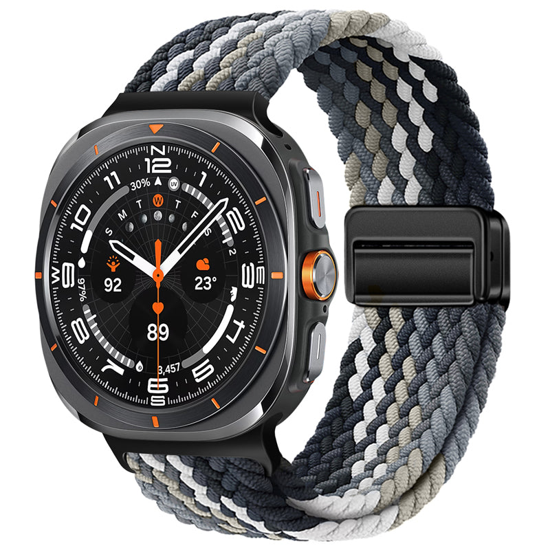 Nylon Braided Magnetic buckle Band For Galaxy Watch Ultra