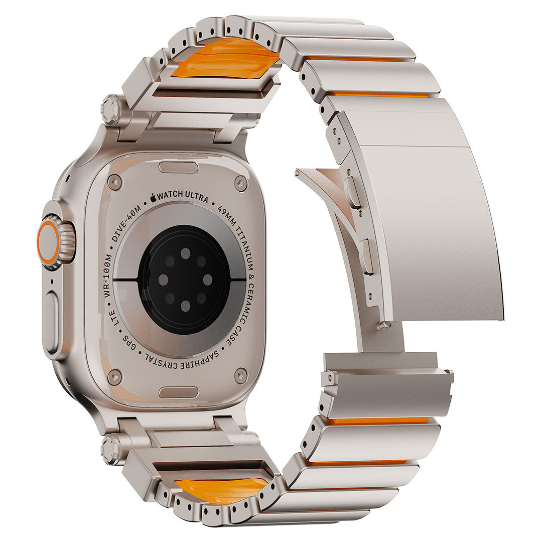 EXPLORERS SPACE9 TITANIUM FKM BAND [GlideLock Clasp]