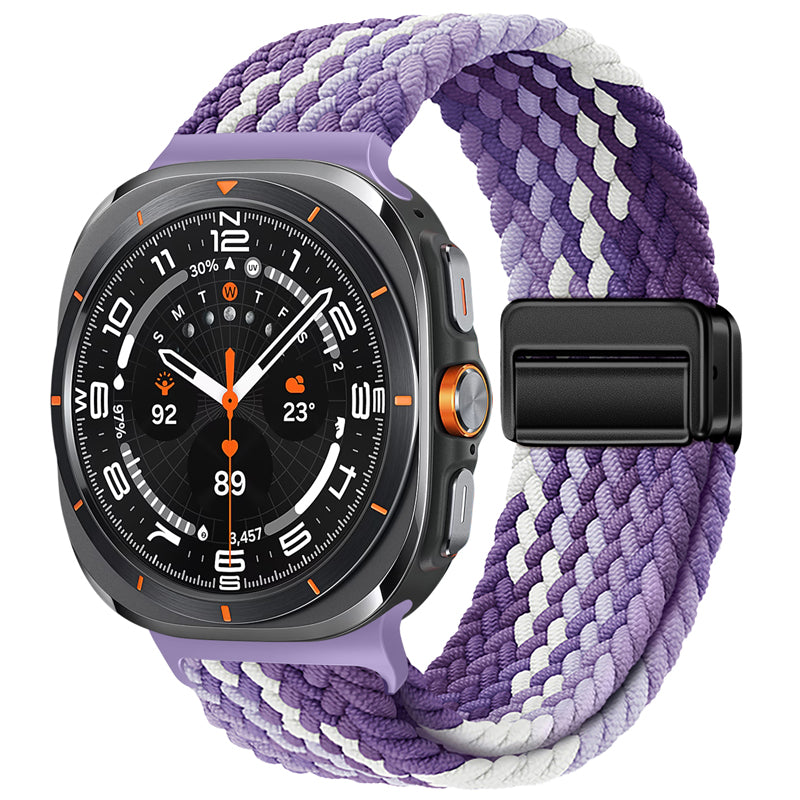 Nylon Braided Magnetic buckle Band For Galaxy Watch Ultra