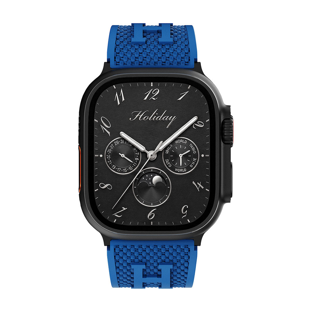 Holiday Weave Silicone Band For Apple watch