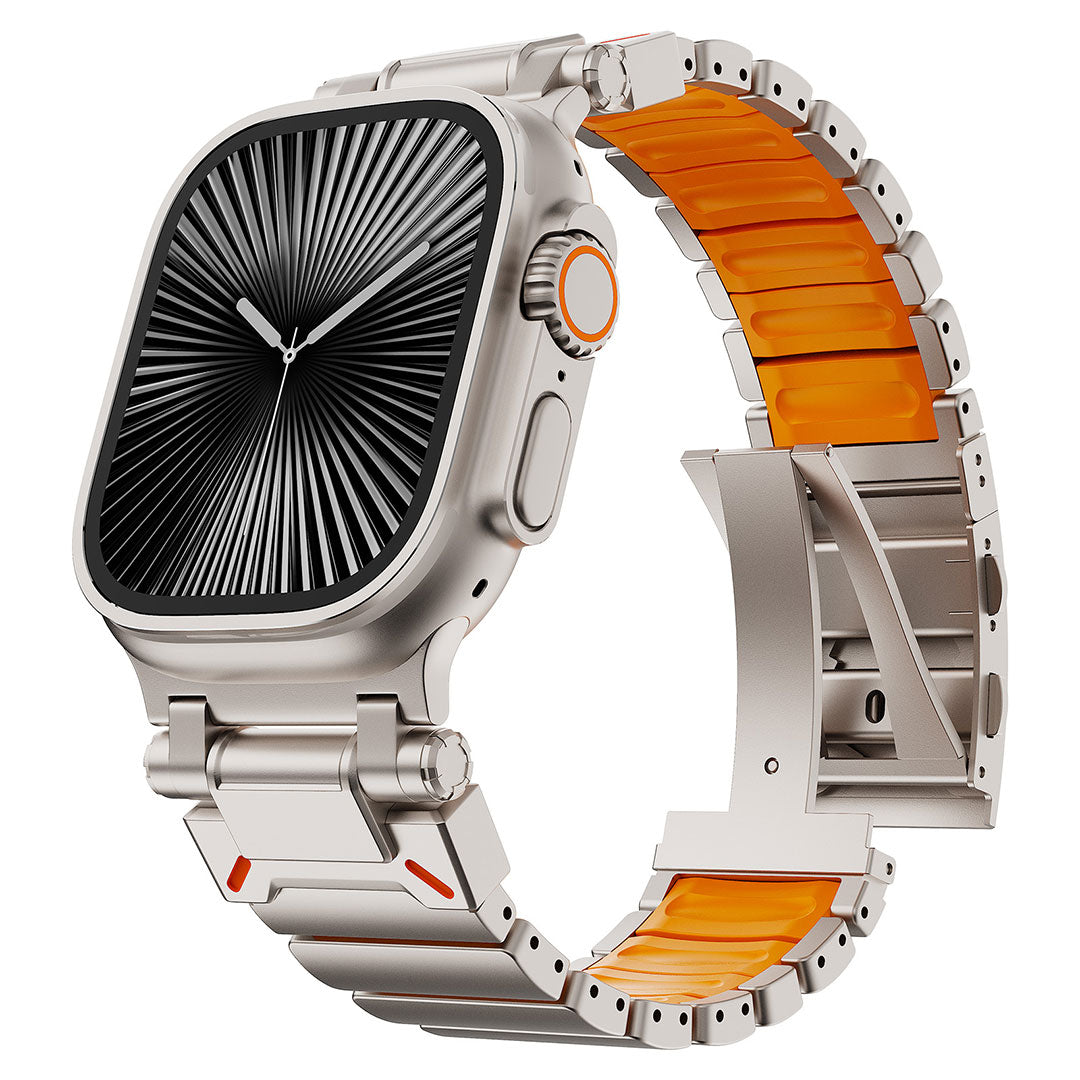 EXPLORERS SPACE9 TITANIUM FKM BAND [GlideLock Clasp]