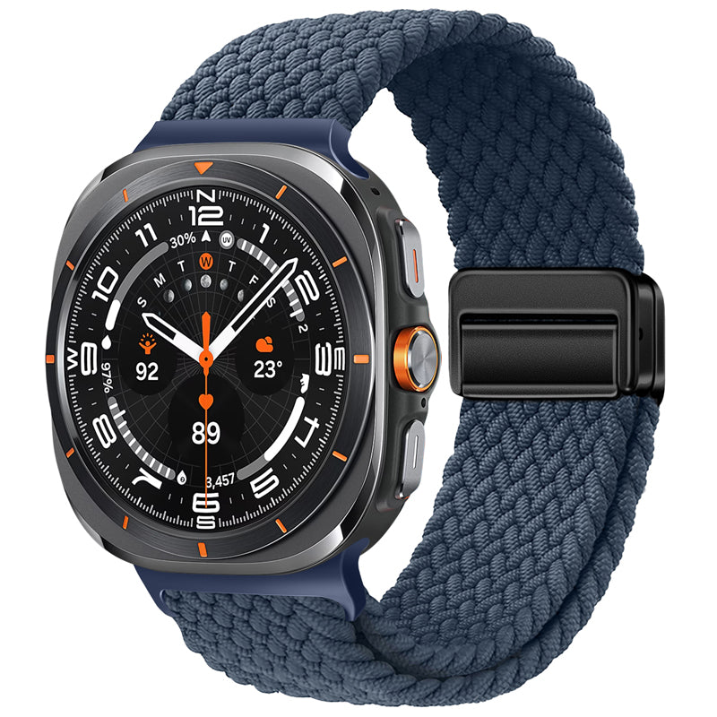 Nylon Braided Magnetic buckle Band For Galaxy Watch Ultra