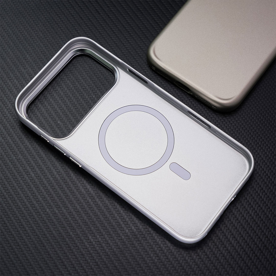Slim Matte Metallic MagSafe iPhone Case