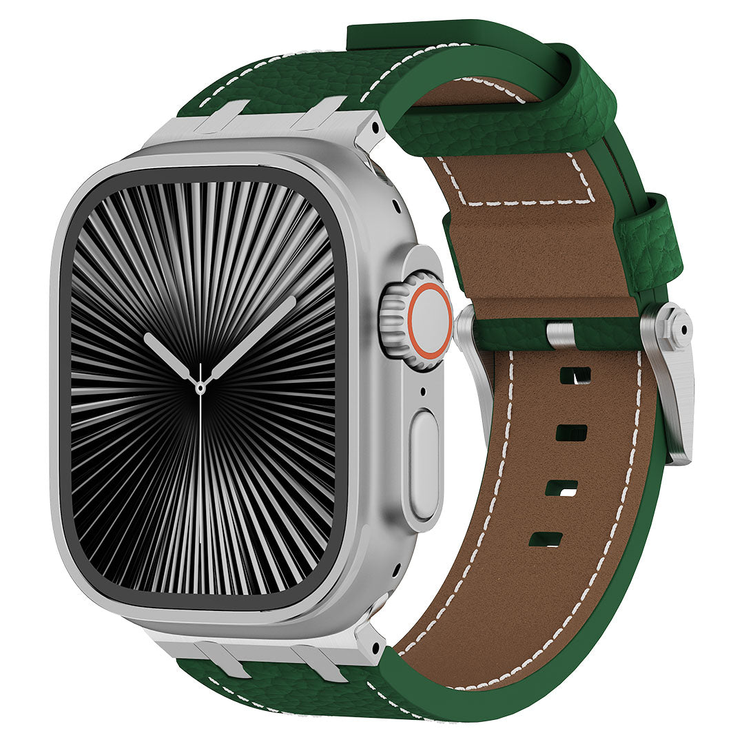 AP Lychee Leather Band For Apple Watch