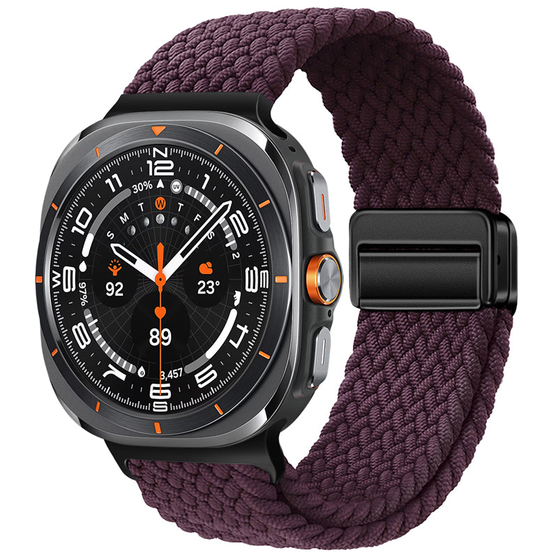 Nylon Braided Magnetic buckle Band For Galaxy Watch Ultra