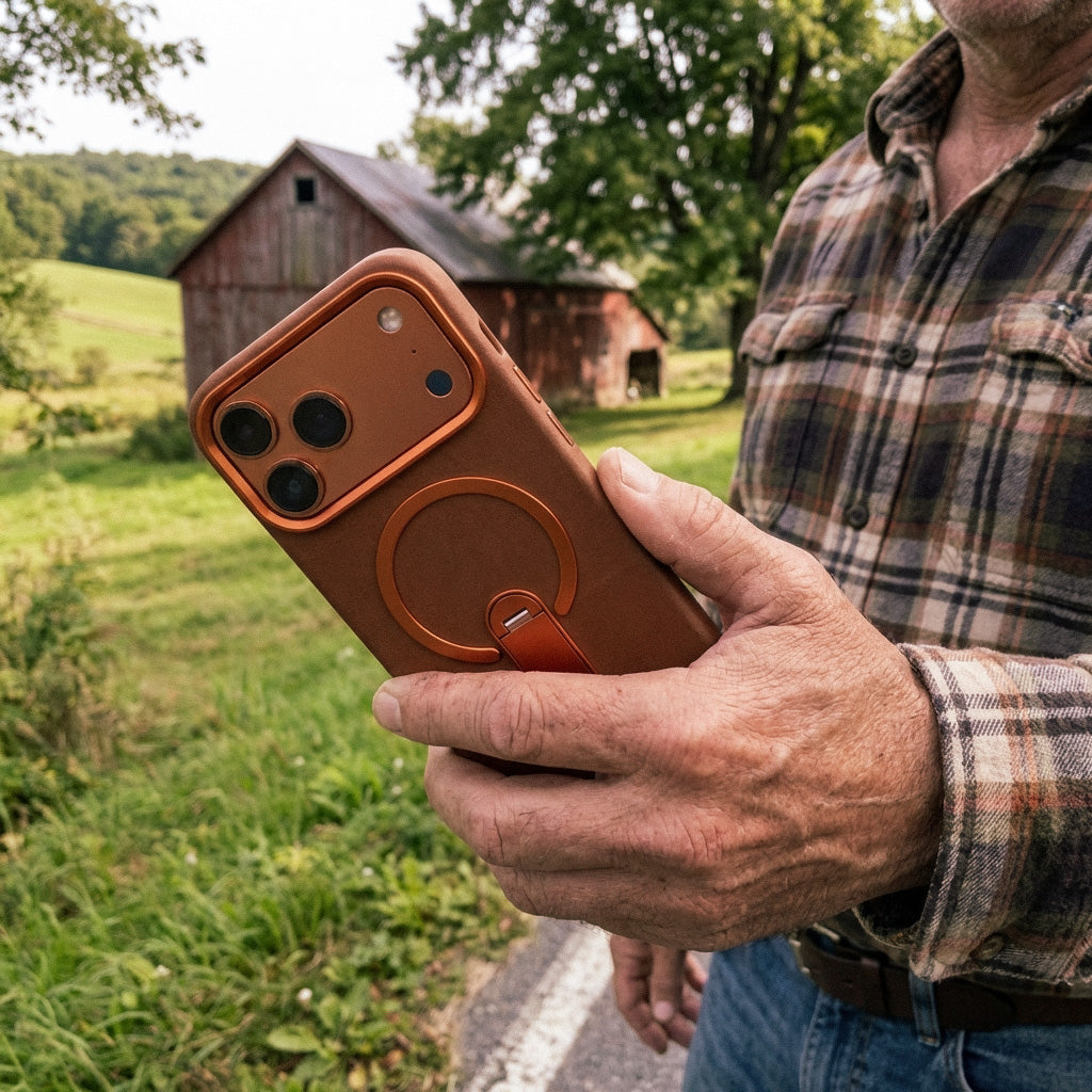 ClearSight Magsafe Stand iPhone Case