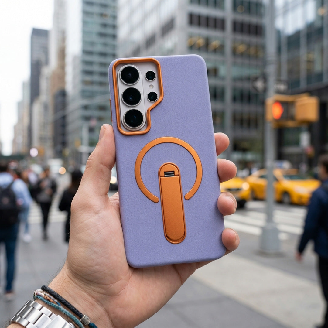 ClearSight Magsafe Stand Galaxy Case