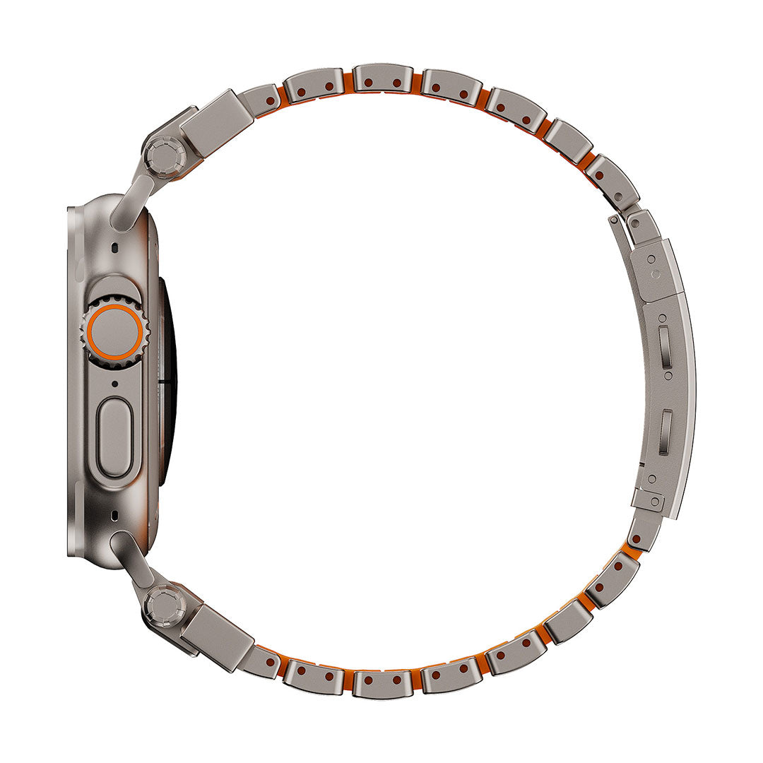 EXPLORERS SPACE9 TITANIUM FKM BAND [GlideLock Clasp]