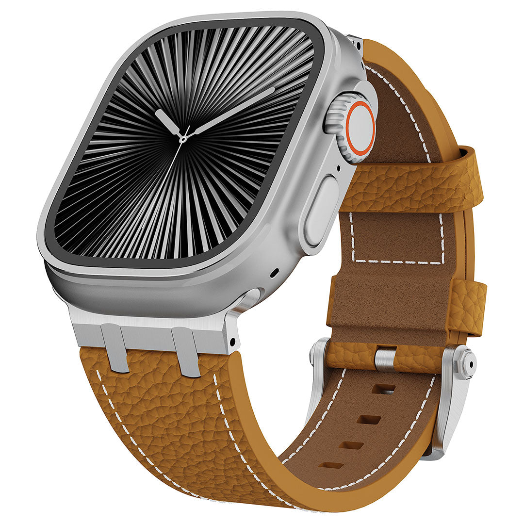 AP Lychee Leather Band For Apple Watch