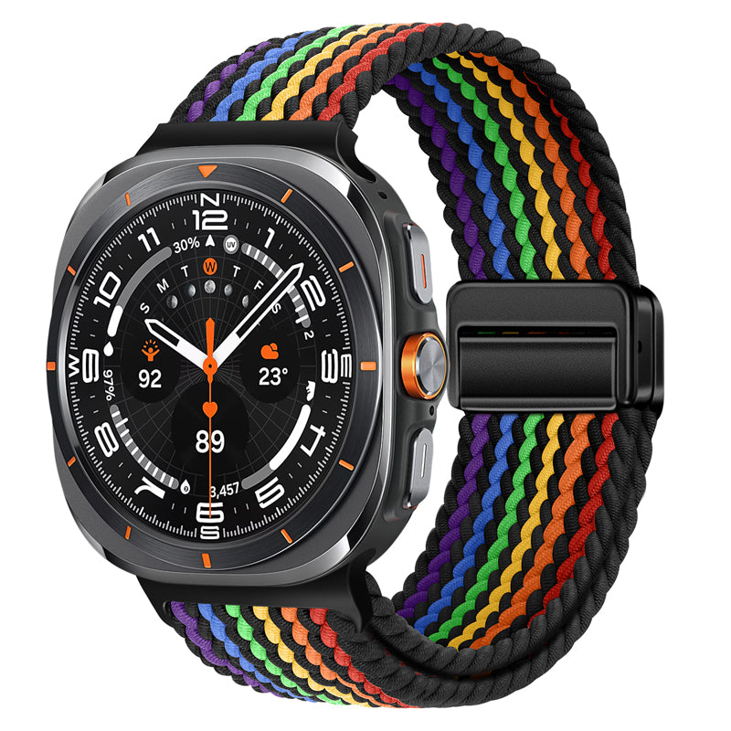 Nylon Braided Magnetic buckle Band For Galaxy Watch Ultra