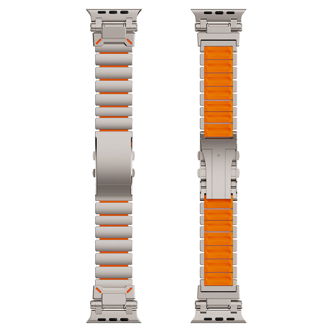 EXPLORERS SPACE9 TITANIUM FKM BAND [GlideLock Clasp]
