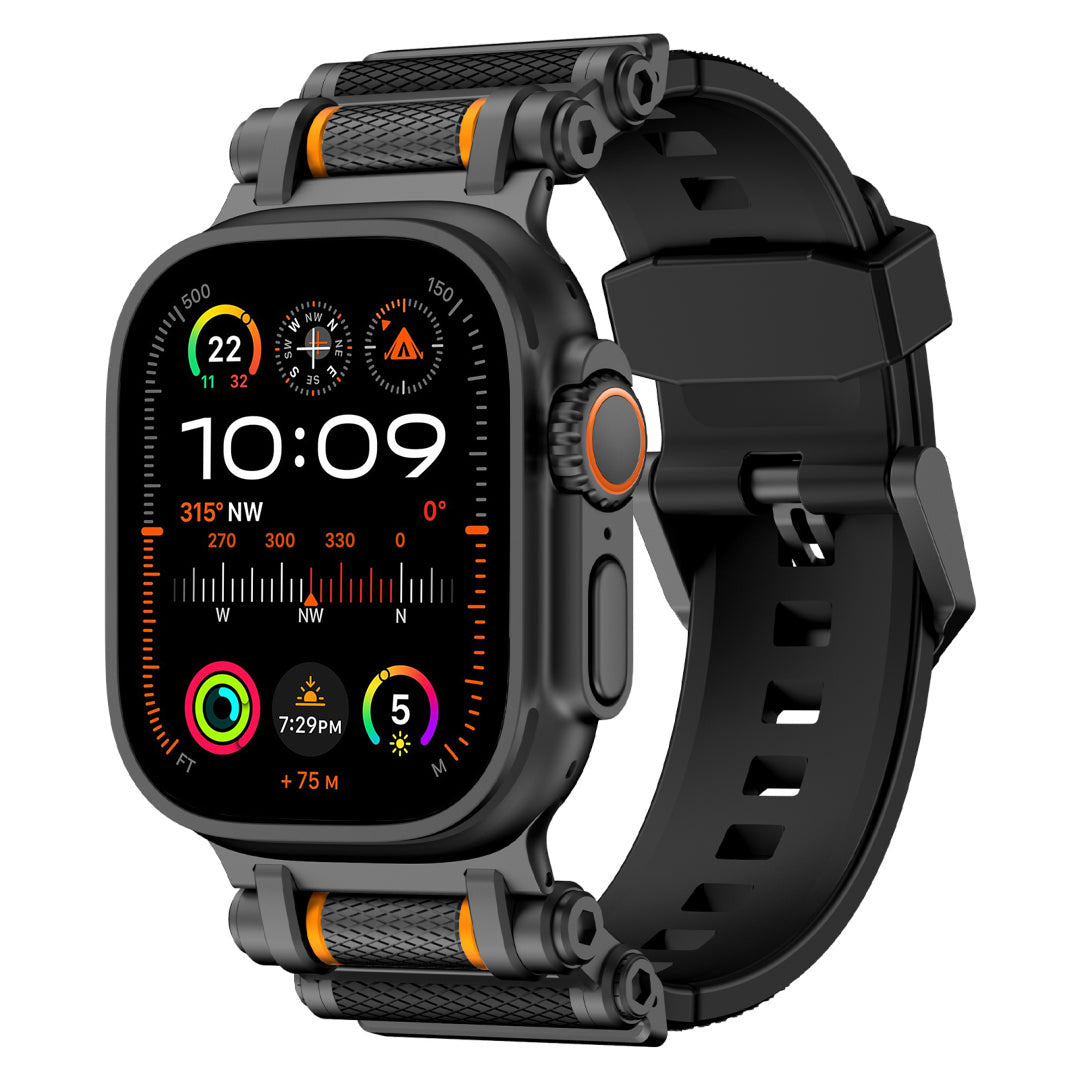 Rotation Axis Silicone Band For Apple Watch