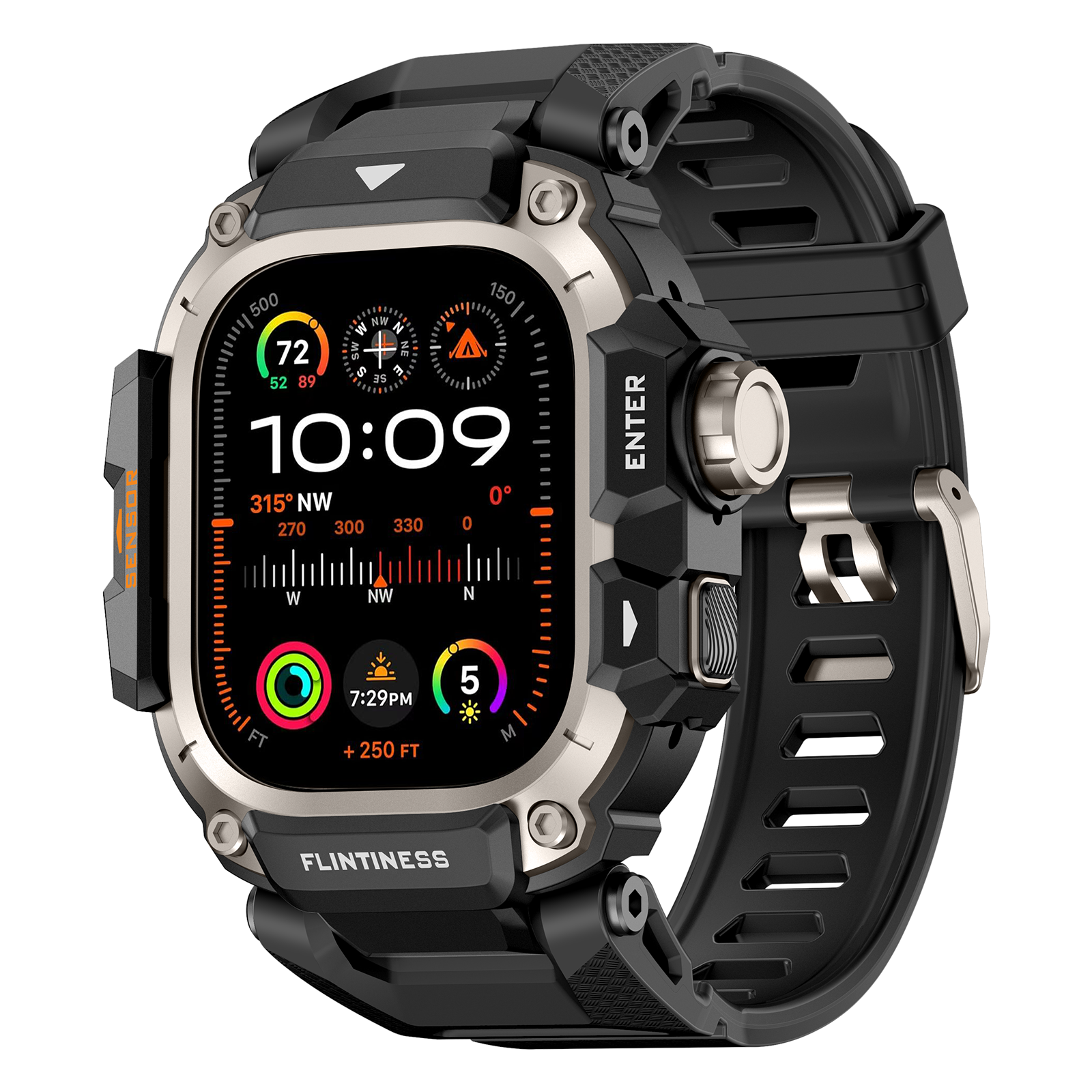 FLINT Mech Retrofit Kit For Apple Watch