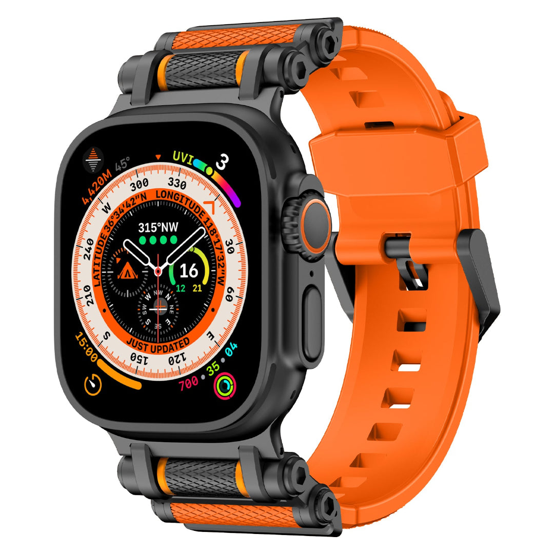 Rotation Axis Silicone Band For Apple Watch