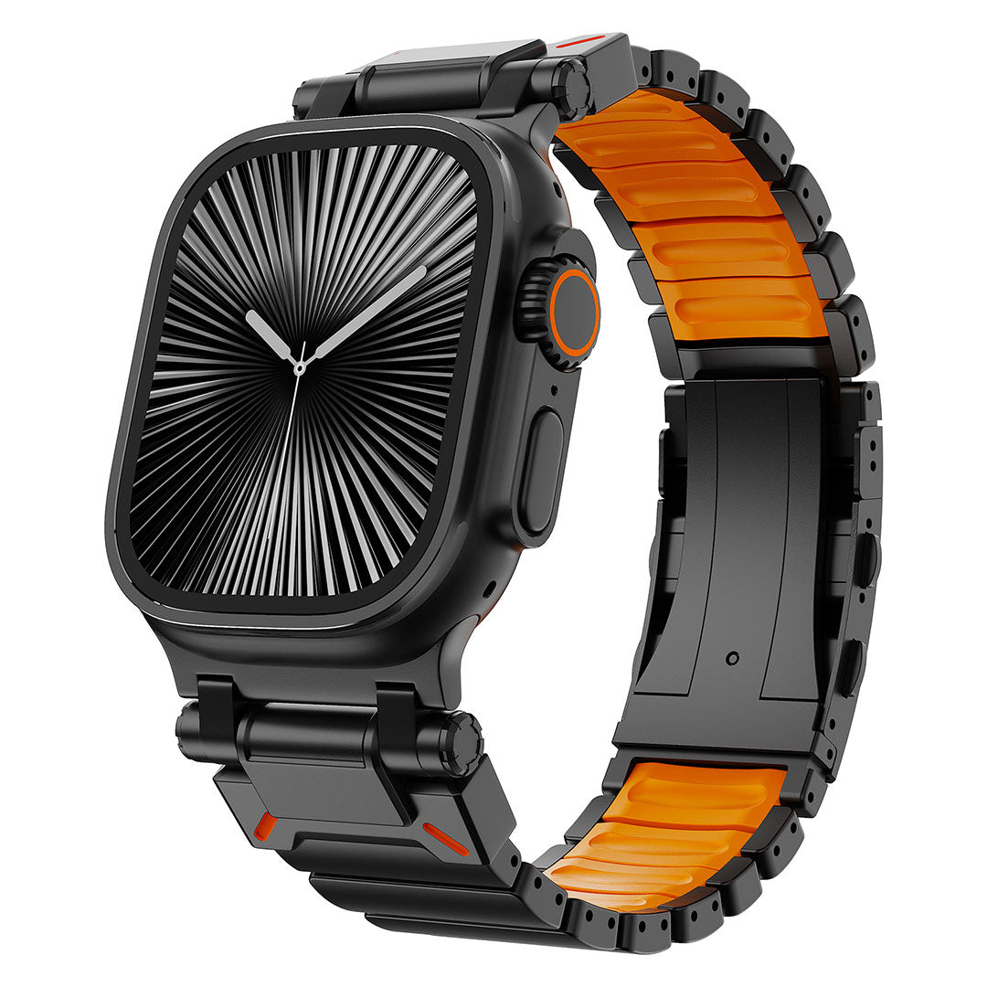 EXPLORERS SPACE9 TITANIUM FKM BAND [GlideLock Clasp]