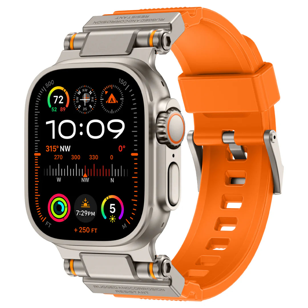 Mecha Design Silicone Band for Apple Watch