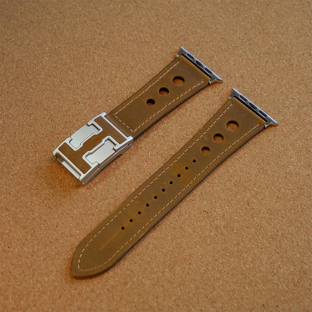 Holiday Cave Leather Band For Apple Watch