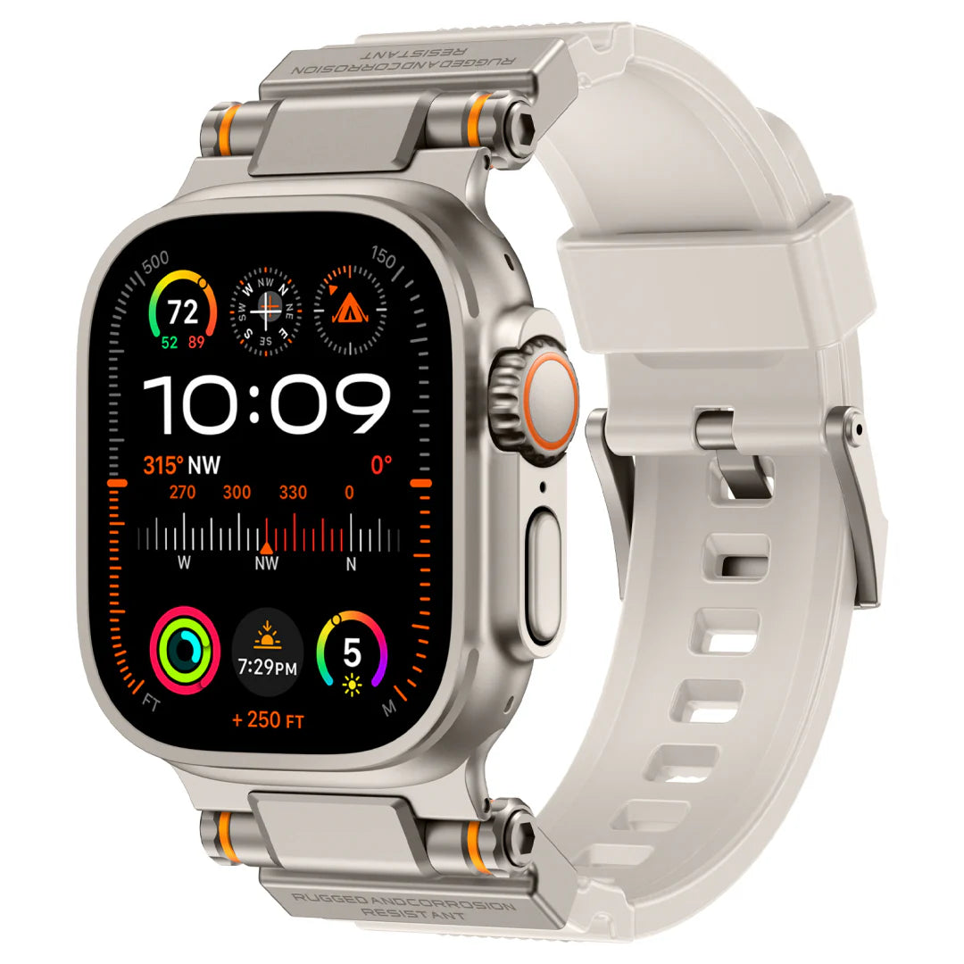 Mecha Design Silicone Band for Apple Watch