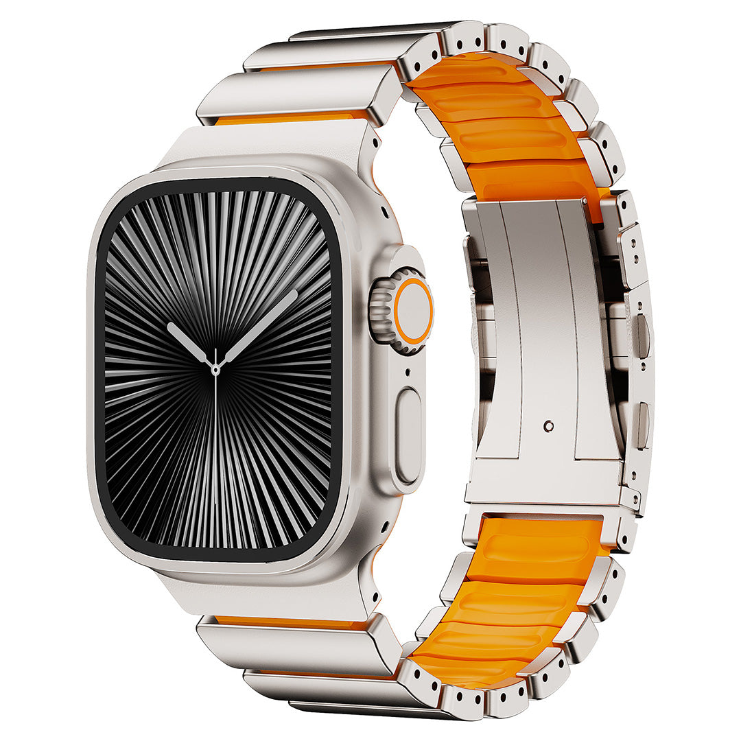 SPACE9 TITANIUM FKM BAND [GlideLock Clasp]