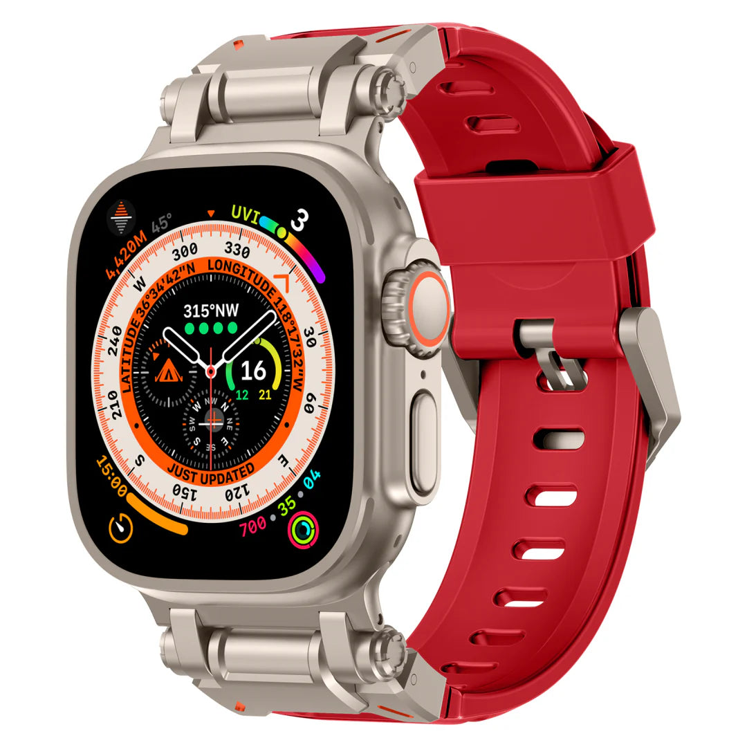 #Color_Titanium Adapter-Red Band