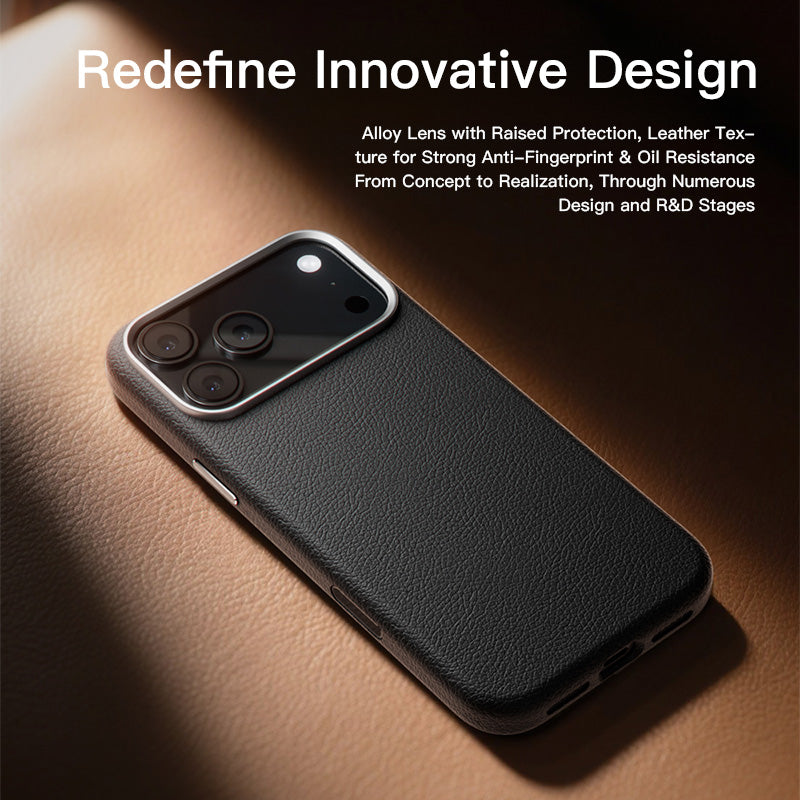 Pure Leather Premium Magsafe iPhone Case