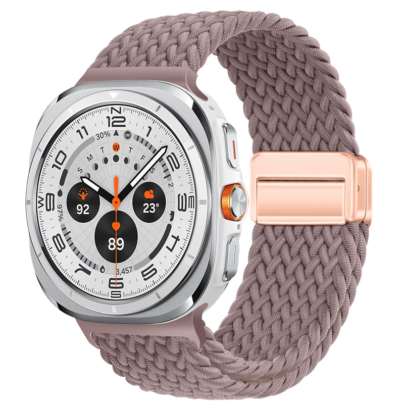 Nylon Braided Magnetic buckle Band For Galaxy Watch Ultra