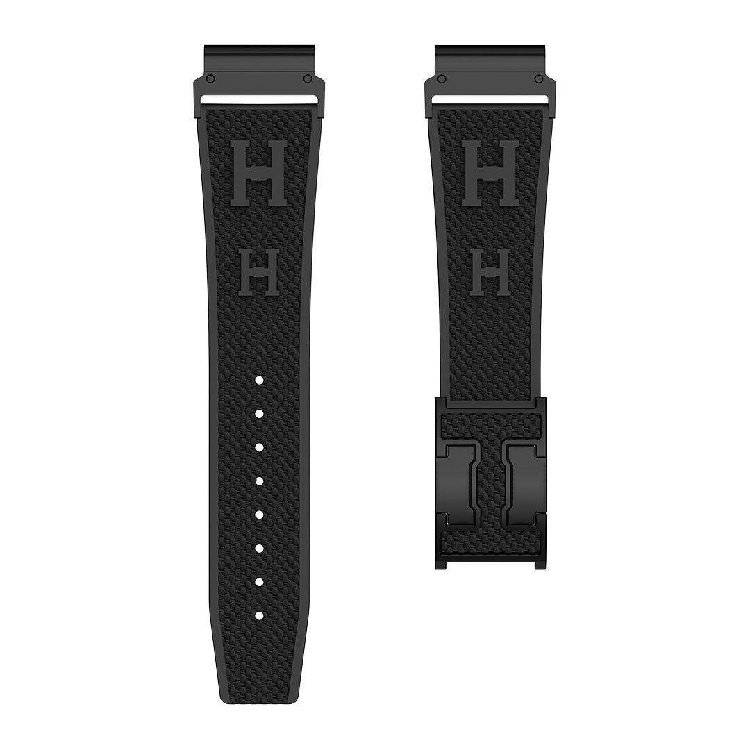Holiday Weave Silicone Band For Garmin Watch