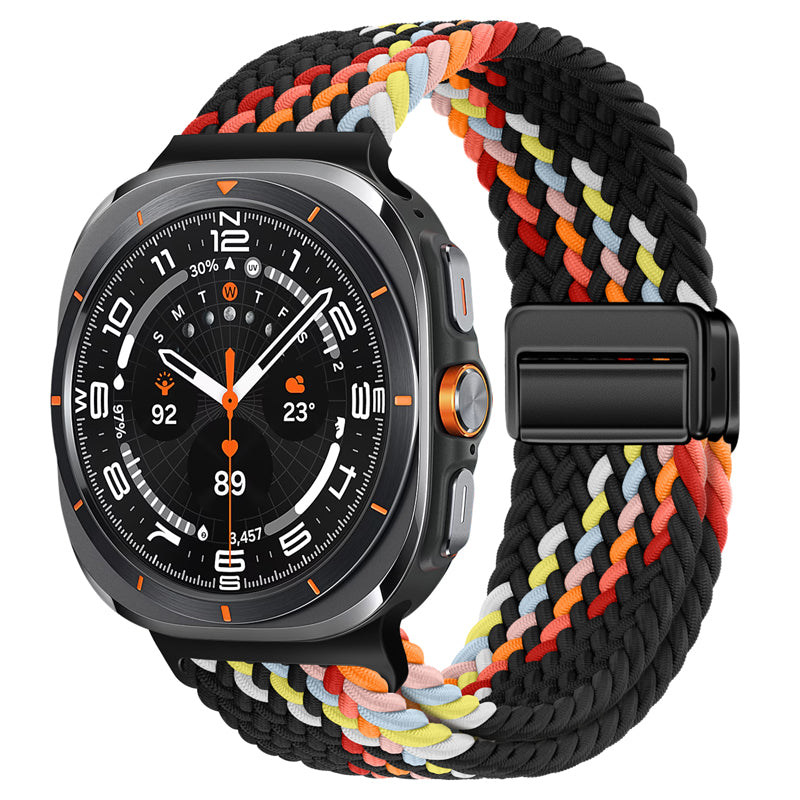 Nylon Braided Magnetic buckle Band For Galaxy Watch Ultra