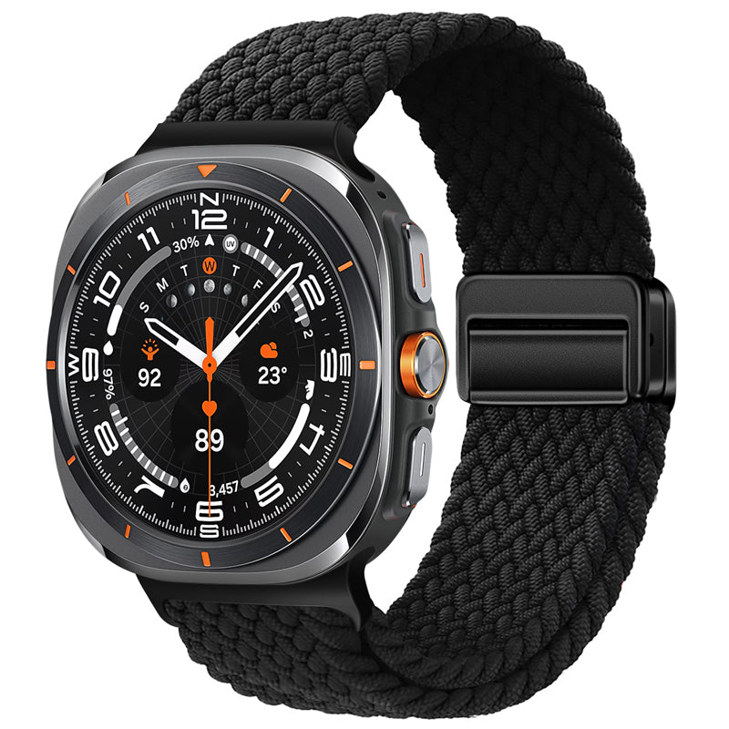 Nylon Braided Magnetic buckle Band For Galaxy Watch Ultra