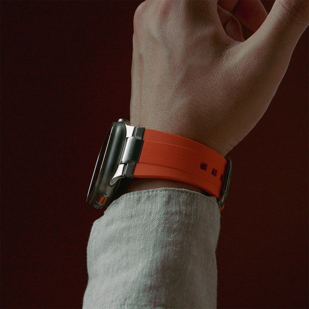 Tassel Textured Silicone Band For Apple Watch
