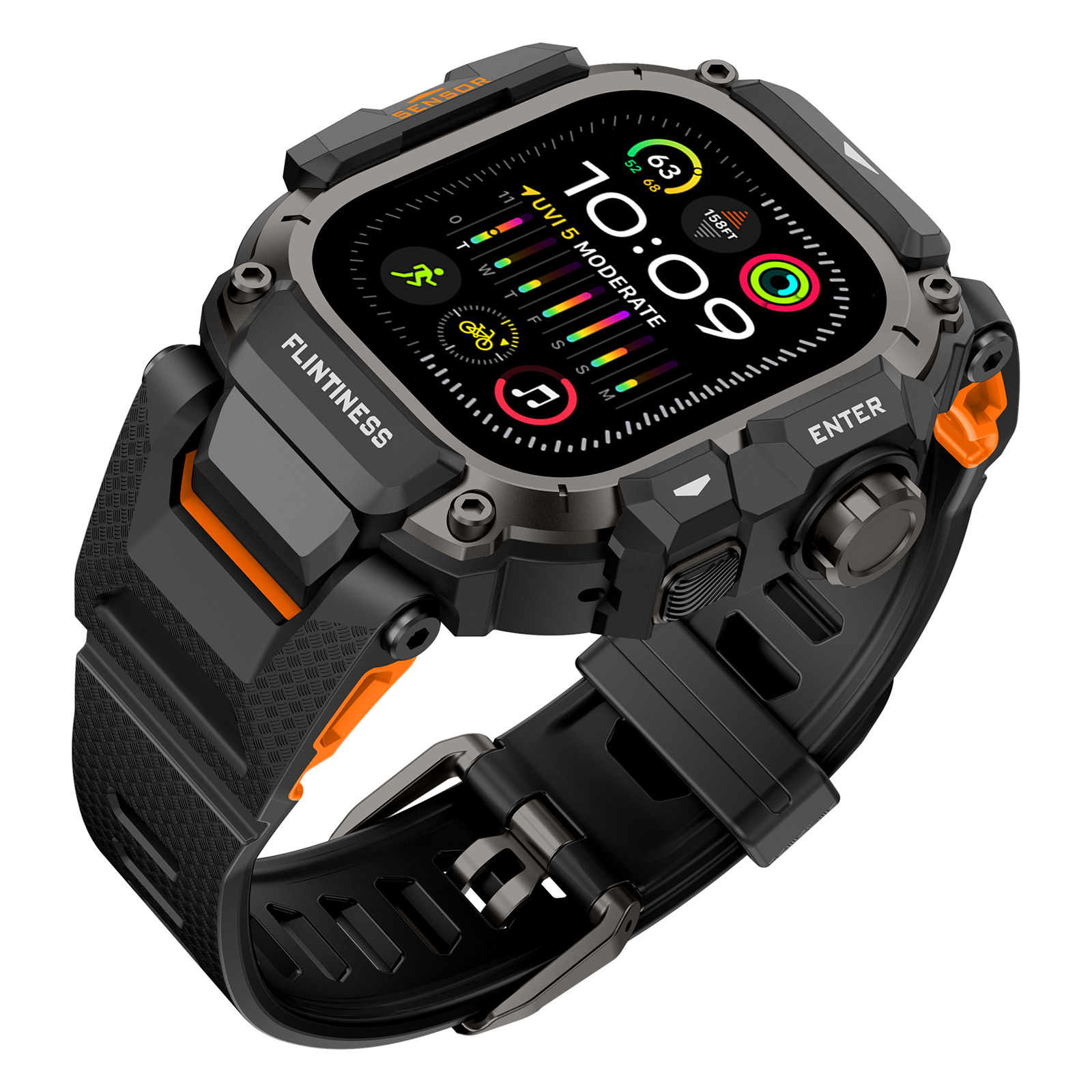 FLINT Mech Retrofit Kit For Apple Watch
