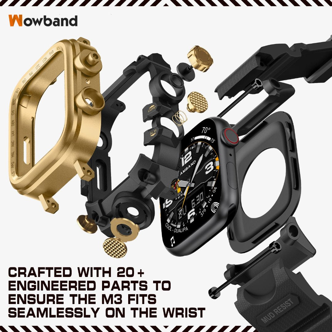 M3 Rugged Military-Grade Tactical Modified Band