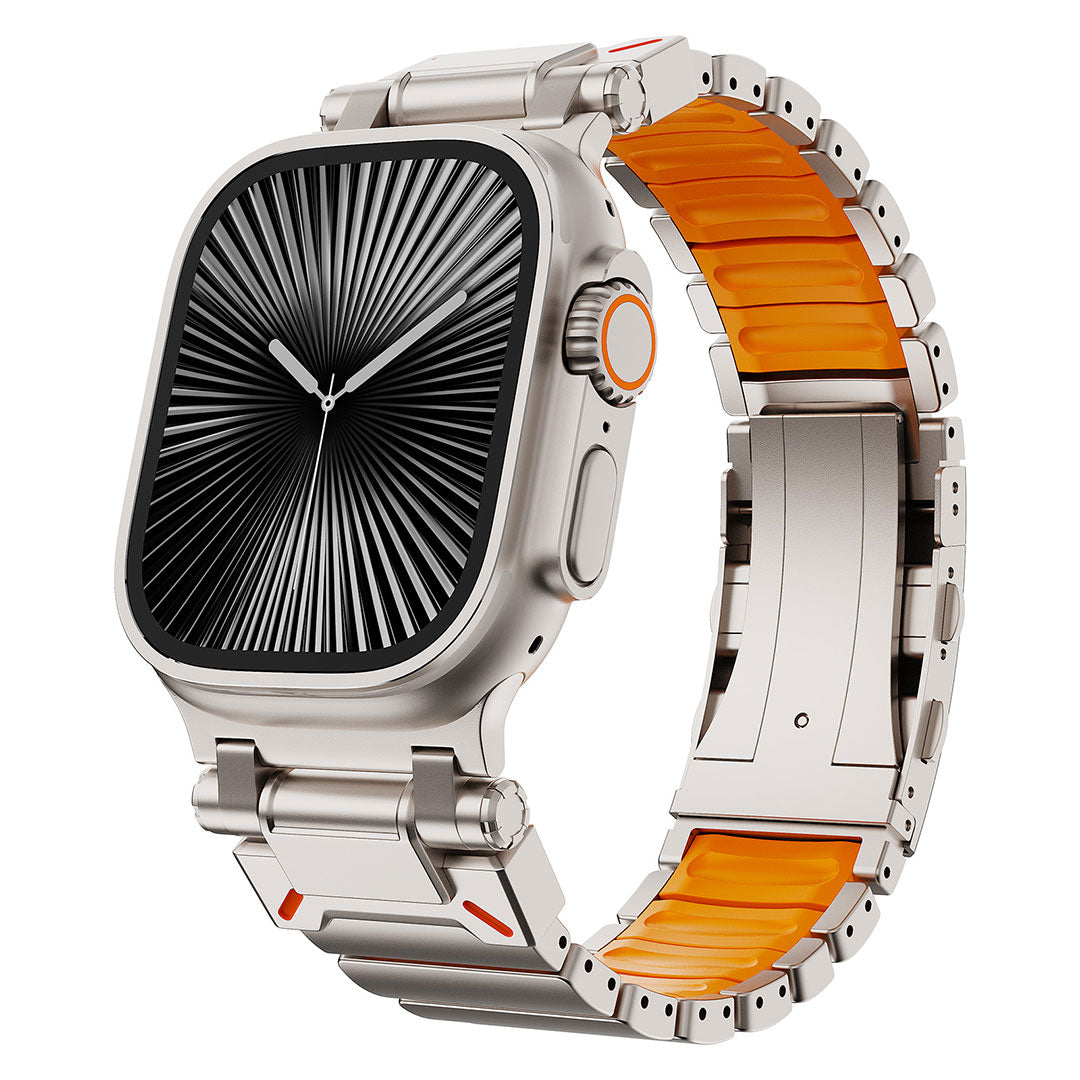 EXPLORERS SPACE9 TITANIUM FKM BAND [GlideLock Clasp]