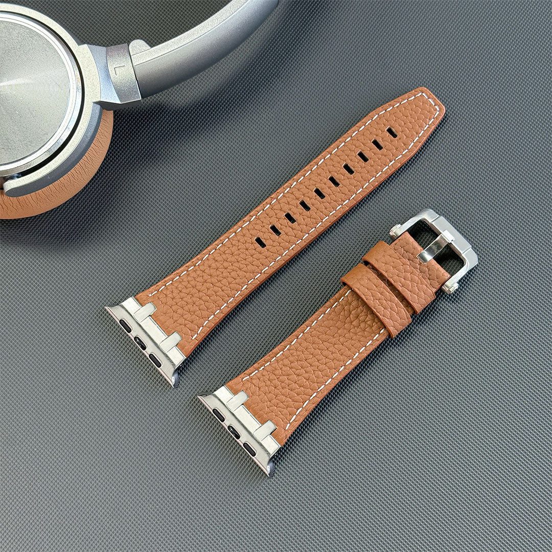 AP Lychee Leather Band For Apple Watch