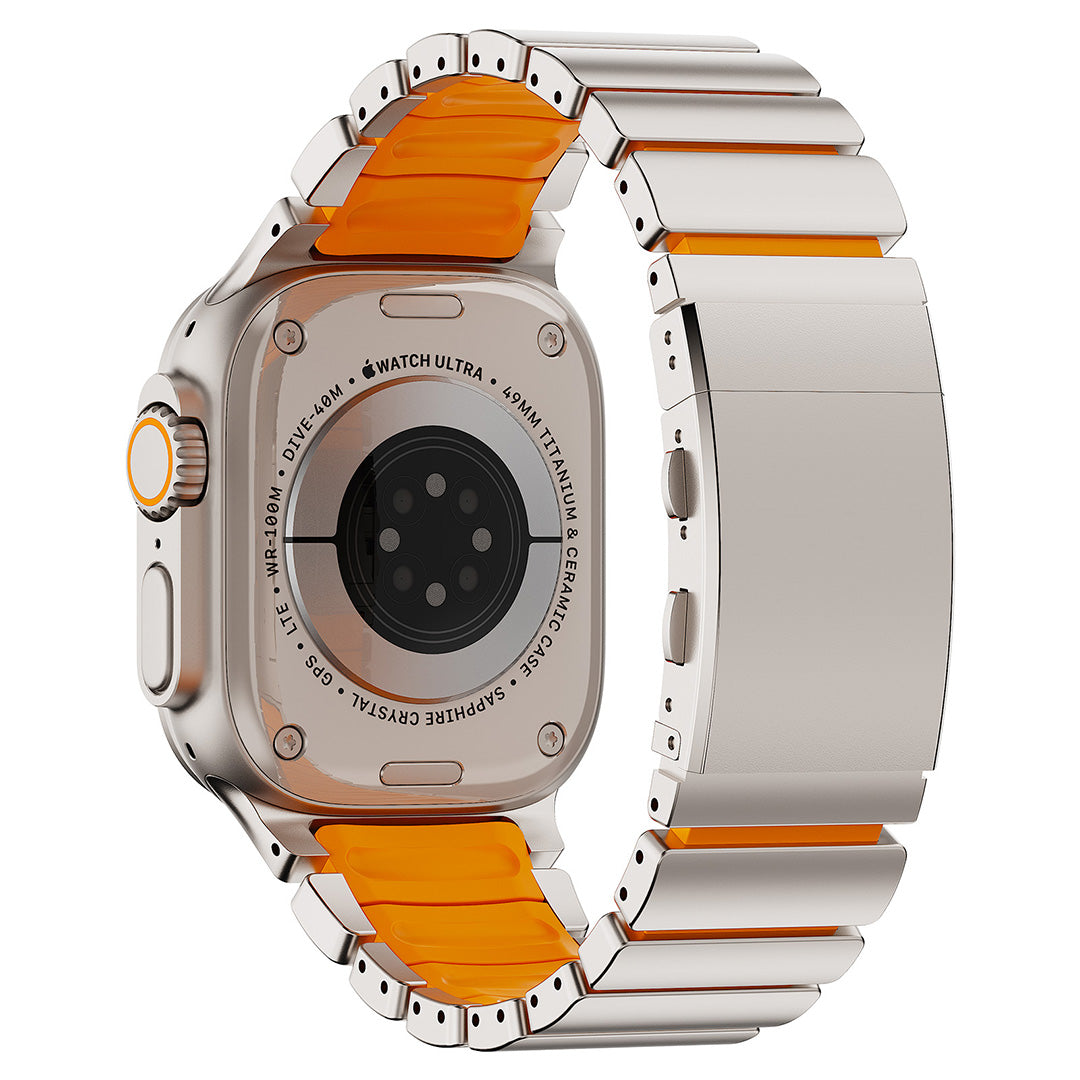 SPACE9 TITANIUM FKM BAND [GlideLock Clasp]