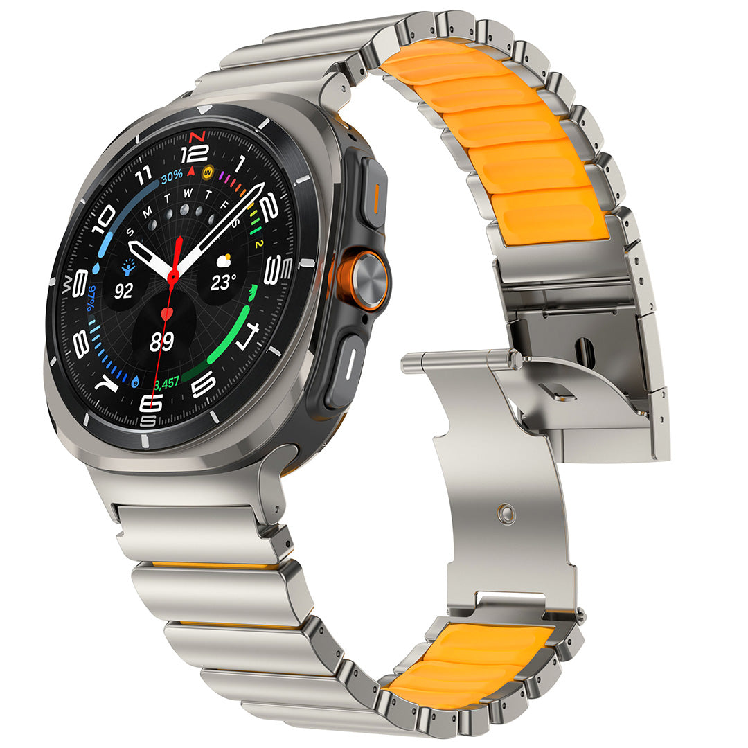 SPACE9-2 TITANIUM FKM BAND For Galaxy Watch Ultra