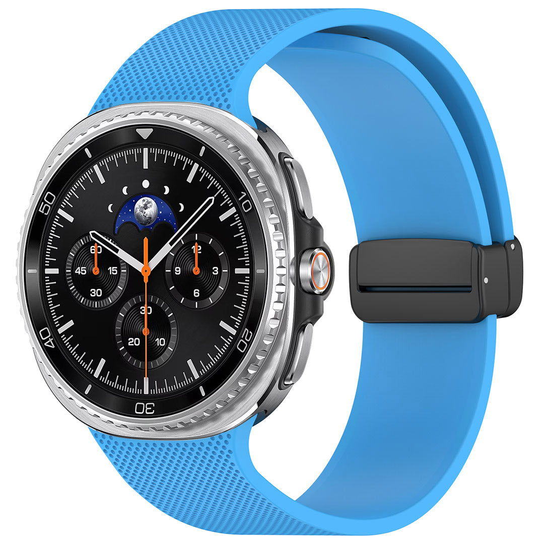 Magnetic Buckle Silicone ST03 Watch Band For Galaxy Watch8