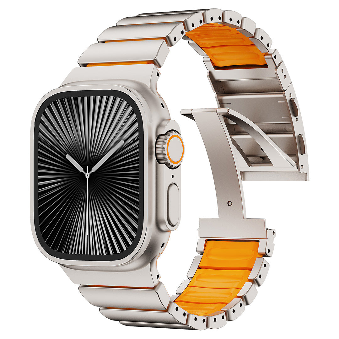 SPACE9 TITANIUM FKM BAND [GlideLock Clasp]