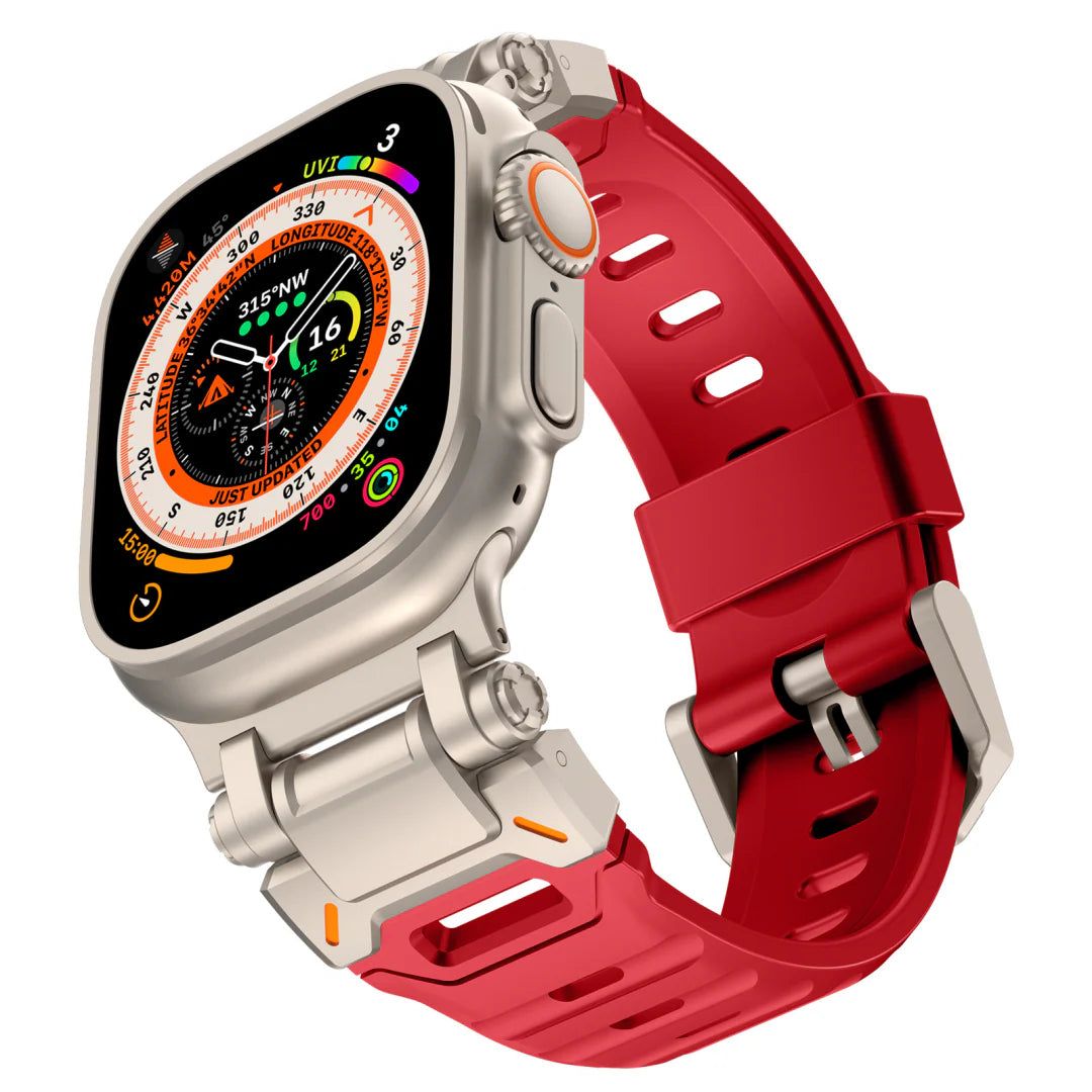 #Color_Titanium Adapter-Red Band