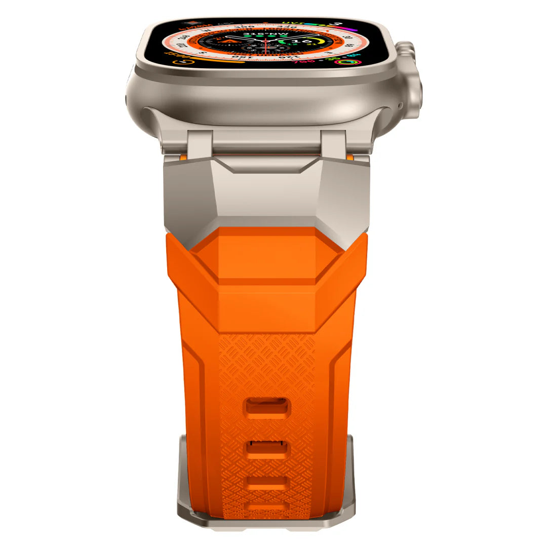 #Color_Titanium Adapter-Orange Band