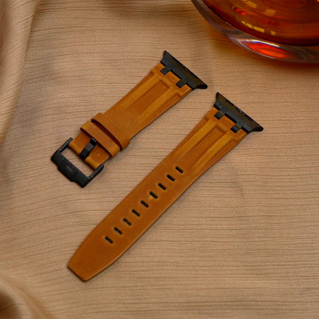 AP Hill Grain Leather Strap for Apple Watch