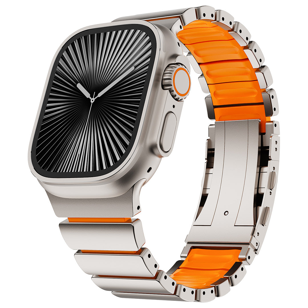 SPACE9 TITANIUM FKM BAND [GlideLock Clasp]