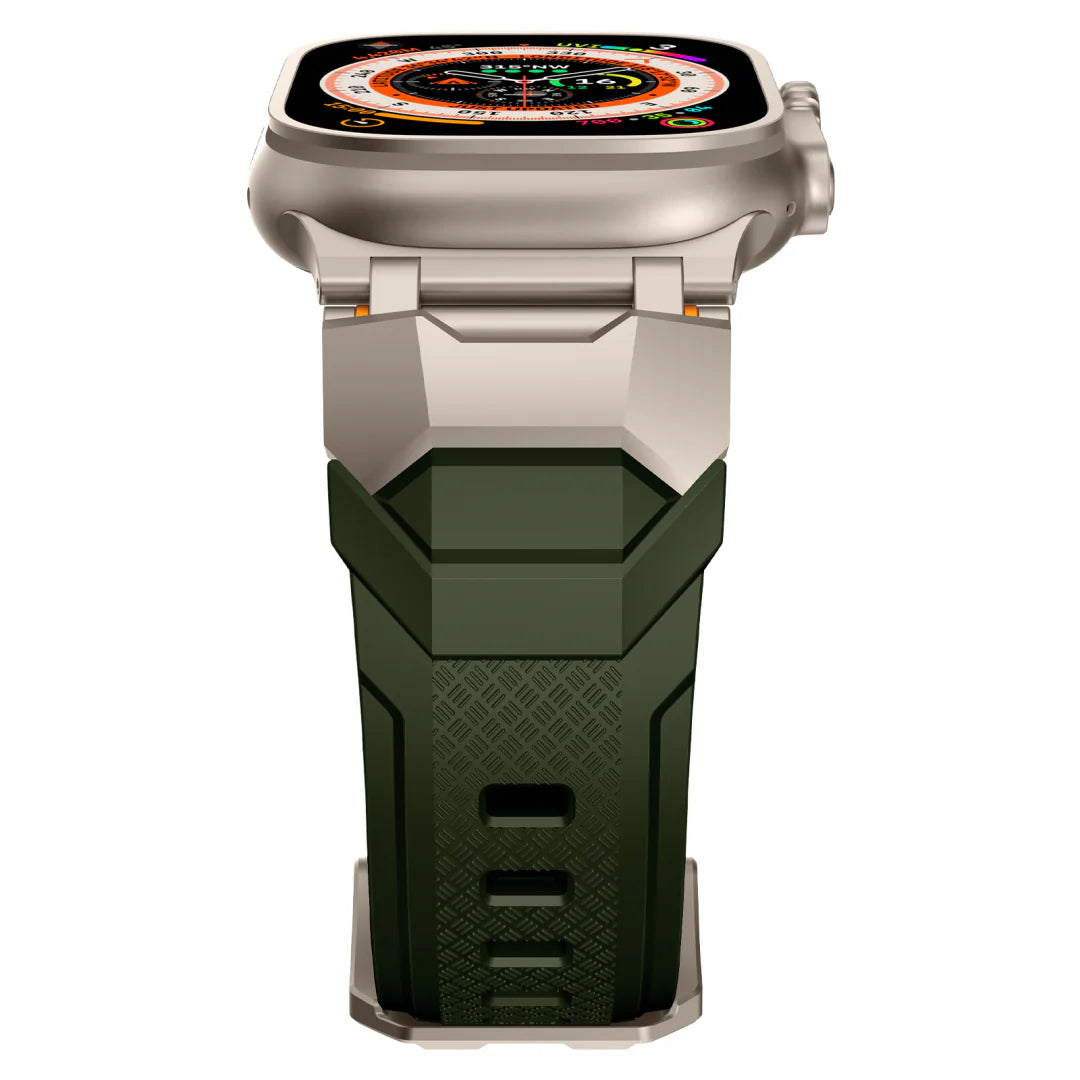 #Color_Titanium Adapter-Green Band