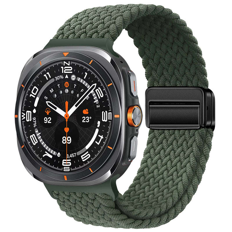 Nylon Braided Magnetic buckle Band For Galaxy Watch Ultra