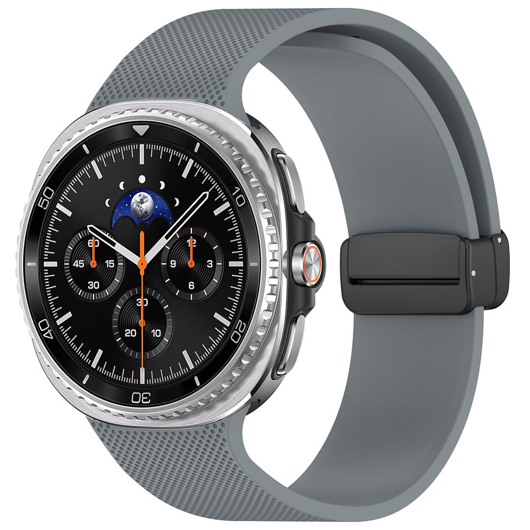 Magnetic Buckle Silicone ST03 Watch Band For Galaxy Watch8
