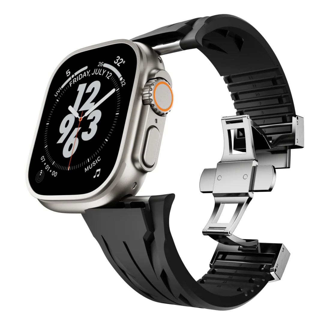 RM Butterfly Buckle Rubber Band for Apple Watch