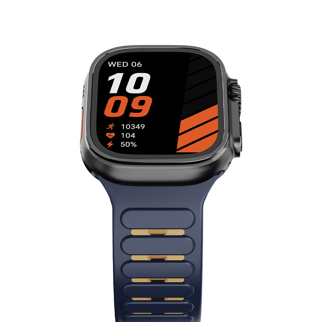 Dynamic Magnetic Silicone Watch Band for Apple Watch